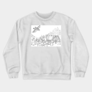 Stagecoach Robbery Crewneck Sweatshirt